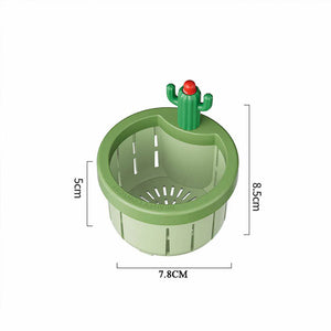 El cactus creativo facilita el drenaje