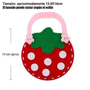 Kit de costura para hacer bolsos de manualidades para niños