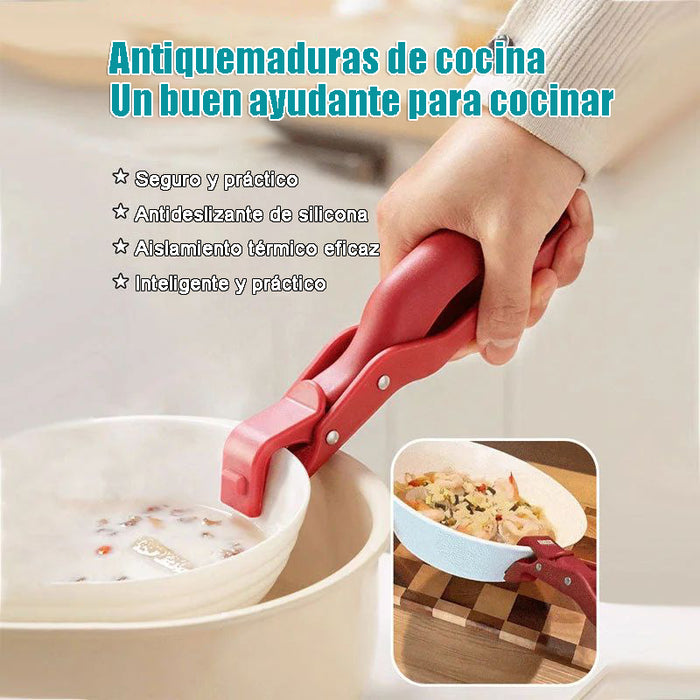 Pinza de cocina anti-escaldaduras