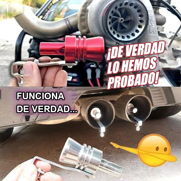 💕Generador de súper rugidos para tubos de escape (automóvil y motocicleta)