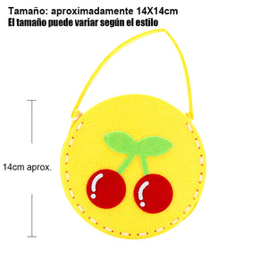 Kit de costura para hacer bolsos de manualidades para niños