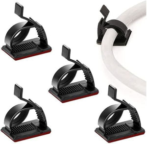 Clips para cables ajustables Soporte para gestión de cables