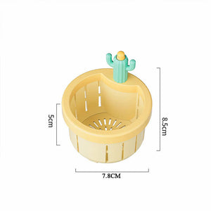 El cactus creativo facilita el drenaje