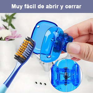 (Paquete de 6) Cabezal de cepillo de dientes para viajes