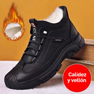 Botas de hombre con cálido forro polar