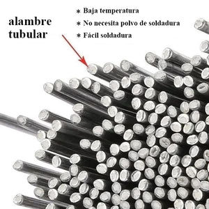 🔥 Electrodo de aluminio para soldadura a baja temperatura