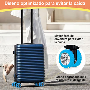 Funda protectora para ruedas de maletas