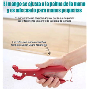 Pinza de cocina anti-escaldaduras