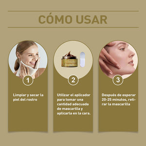 Mascarilla exfoliante de ginseng