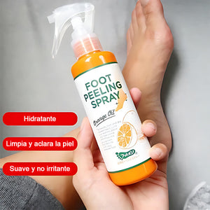 Spray exfoliante para pies Mejora la piel áspera Apto para todo el cuerpo