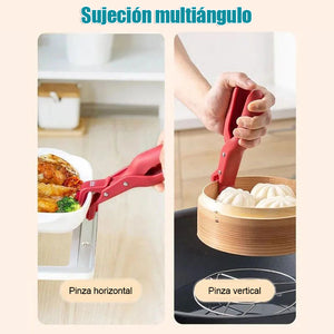 Pinza de cocina anti-escaldaduras