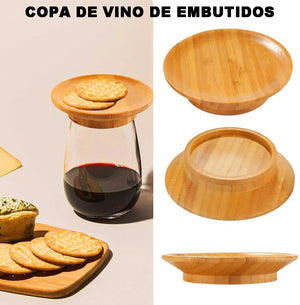 Tapa de Copa de Vino Tinto