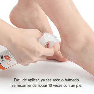 Spray exfoliante para pies Mejora la piel áspera Apto para todo el cuerpo