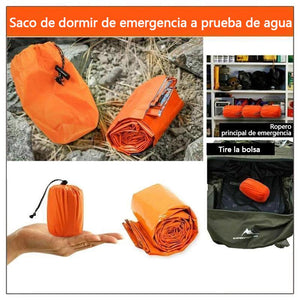 Saco Impermeable de Dormir de Emergencia