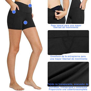 Pantalones Deportivos de Yoga de Cintura Alta para Mujer