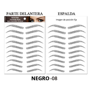 Pegatinas de cejas de simulación