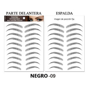 Pegatinas de cejas de simulación