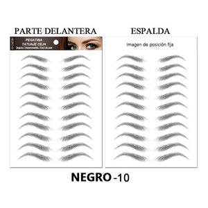 Pegatinas de cejas de simulación