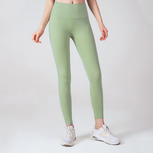 Pantalones de yoga de cintura alta y pantalones de secado rápido