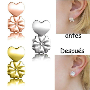 Pendientes para pendientes Dos pares (4 piezas en total)