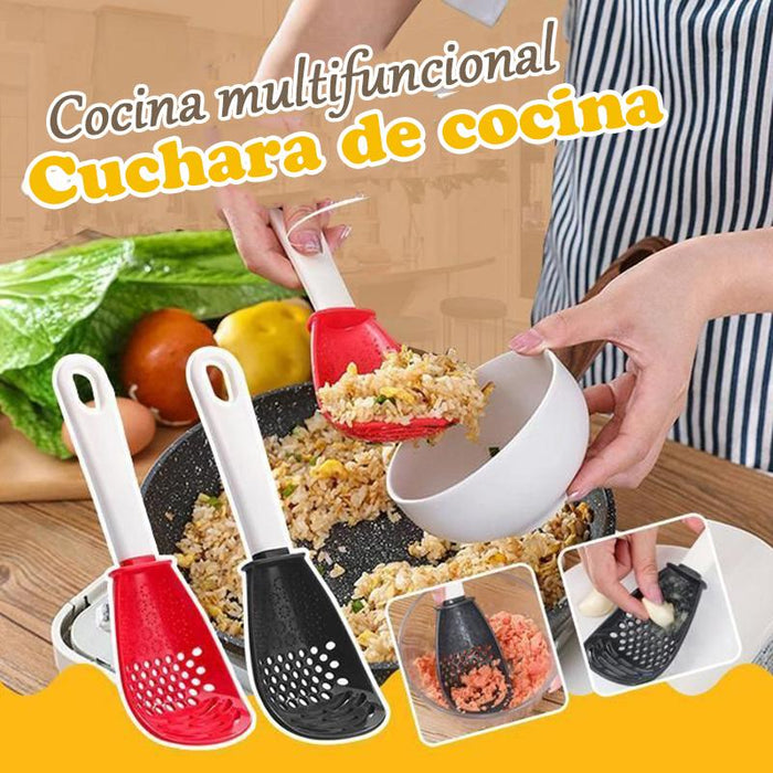 Cuchara de cocina multifuncional