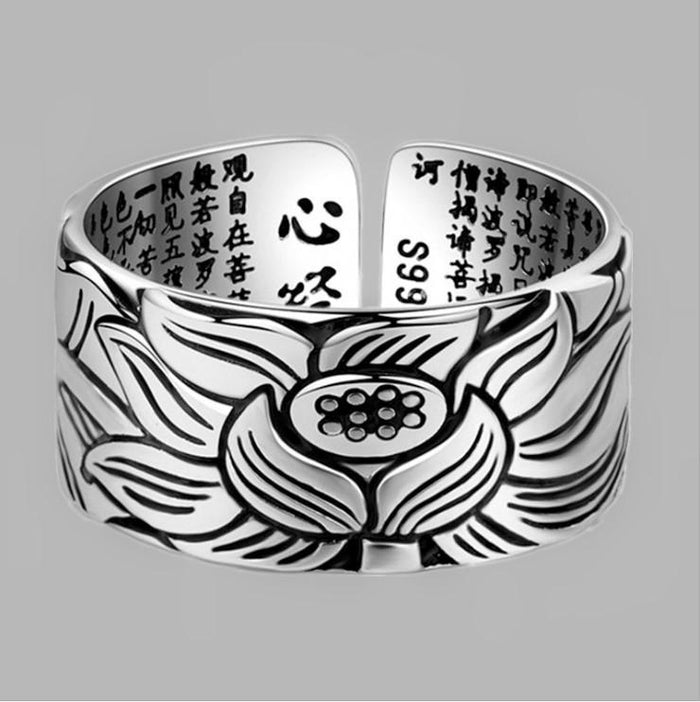 Anillo Sutra Pensamientos Positivos