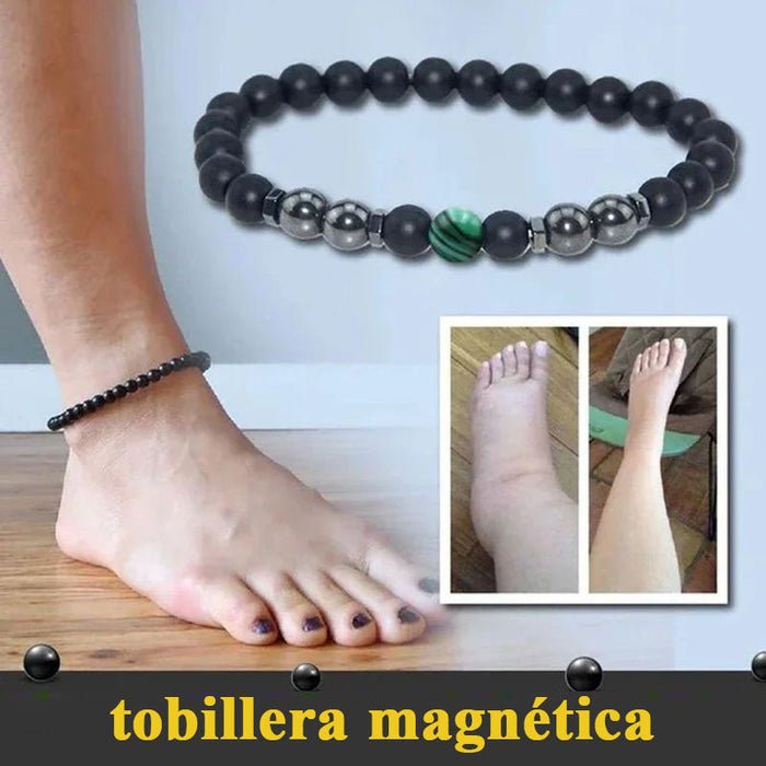 Pulsera magnética en piedra natural