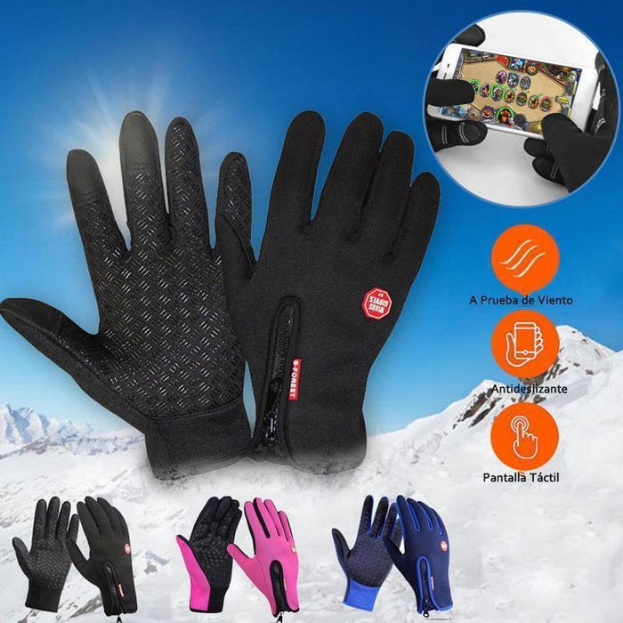 Pantalla Táctil de Cortaviento Guantes Cálida