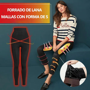 Leggings de Calentamiento de Invierno