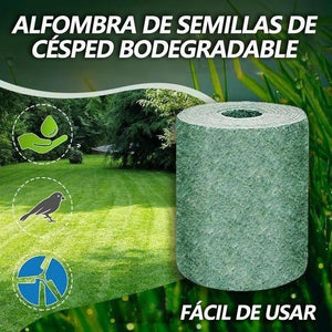 Estera de Semillas de Césped Biodegradable
