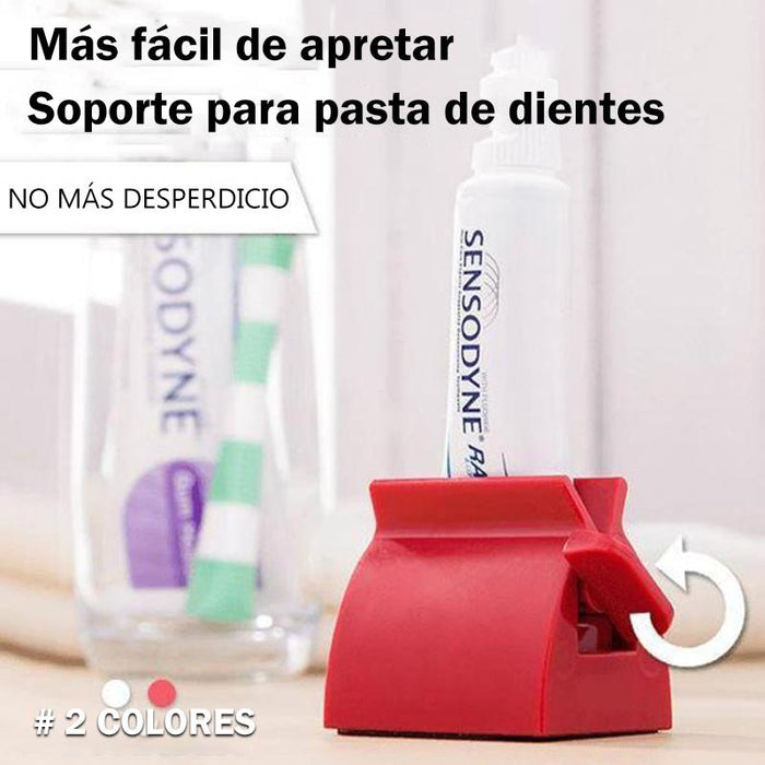 Soporte para pasta de dientes fácil de exprimir