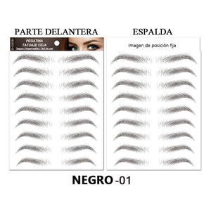 Pegatinas de cejas de simulación