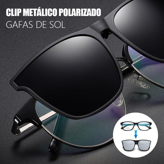 Nuevas gafas de sol abatibles polarizadas con clip