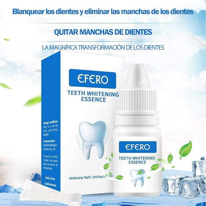 Líquido blanqueador de dientes