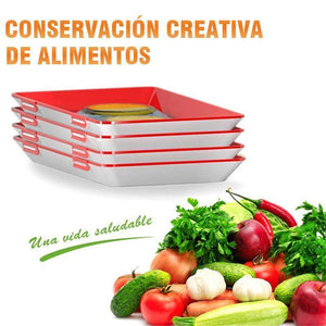 Bandeja Creativa de Conservación de Alimentos