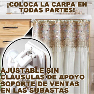 Soportes de Poste Ajustables sin Clavos