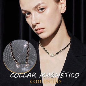 Elegante collar magnético