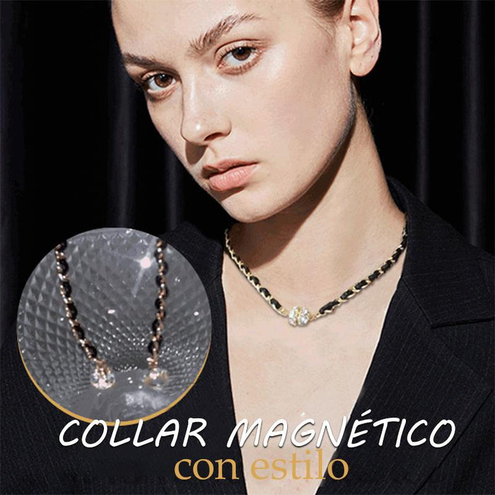 Elegante collar magnético