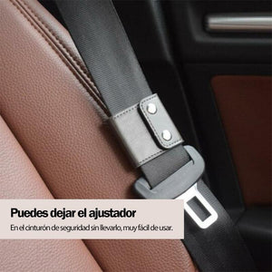 Ajustador del cinturón de seguridad del automóvil para niños y adultos (1 par)