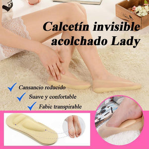Calcetines Invisibles Acolchados con Masaje de Pies 3D para Mujeres