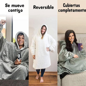 Gran Manta Cálida Moderna del Invierno Para Adultos Y Niños