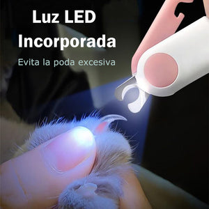 Cortaúñas LED para mascotas