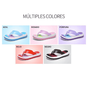 Arcoíris Flip-Flops Sandalias para Verano