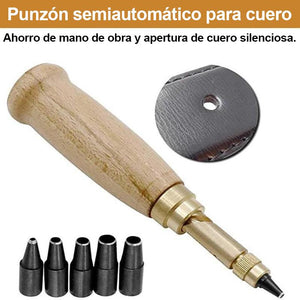 Herramienta de perforación de cuero de bricolaje