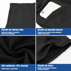 Pantalones Deportivos de Yoga de Cintura Alta para Mujer