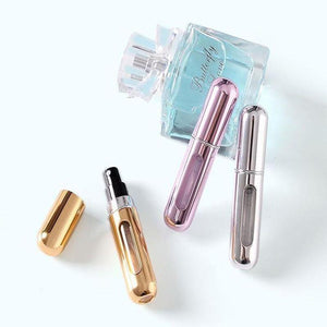 Mini atomizador de perfume recargable portátil (2 piezas)