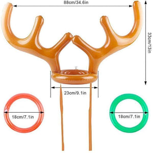 Astas de Reno Inflables Navideñas / Orejas de Conejo