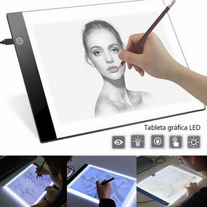 Tableta LED de Pintura de Diamante