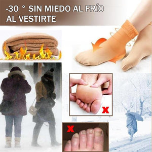 Calcetines de nieve esponjoso súper cálido (3 pares)