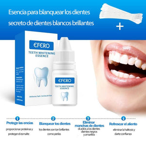 Líquido blanqueador de dientes